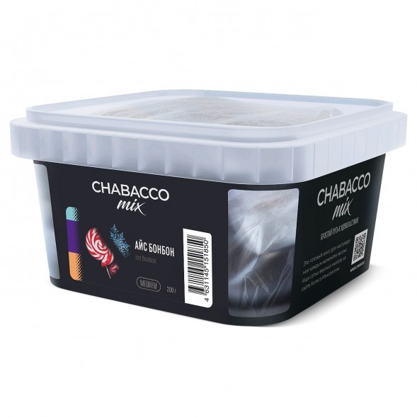 Смесь Chabacco MIX MEDIUM - Ice Bonbon (Айс Бонбон, 200 грамм) купить в Краснодаре