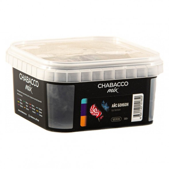Смесь Chabacco MIX MEDIUM - Ice Bonbon (Айс Бонбон, 200 грамм) купить в Краснодаре