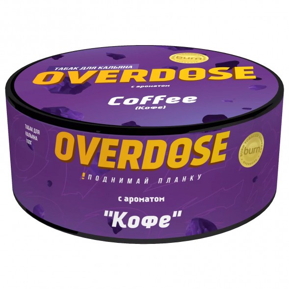 Табак Overdose - Coffee (Кофе, 100 грамм) купить в Краснодаре