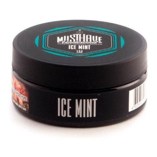 Табак Must Have - Ice Mint (Ледяная Мята, 125 грамм) купить в Краснодаре