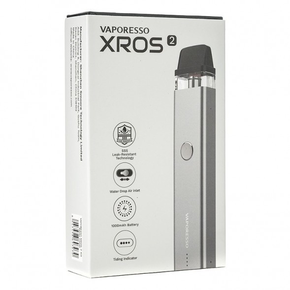 Электронная сигарета Vaporesso XROS 2 - Silver купить в Краснодаре