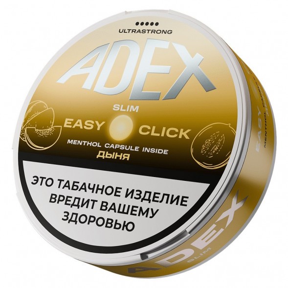 Табак жевательный ADEX ULTRA STRONG SLIM Easy Click - Melon Menthol (Дыня Ментол) купить в Краснодаре