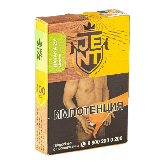 Табак Jent - Havana 29 (Мохито, 100 грамм) купить в Краснодаре