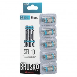 Испарители для Brusko Feelin (SPL-10, 0.8 Ом, 5 шт.)