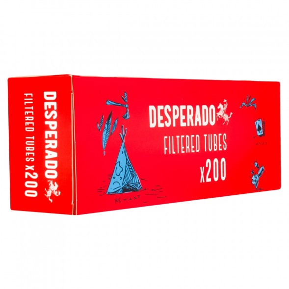 Гильзы сигаретные Desperado - 84x15 мм (200 штук) купить в Краснодаре