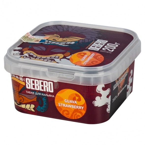 Табак Sebero - Guava Strawberry (Гуава и Клубника, 200 грамм) купить в Краснодаре