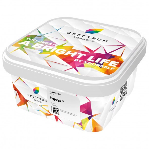 Табак Spectrum - Papaya (Папайя, 200 грамм) купить в Краснодаре