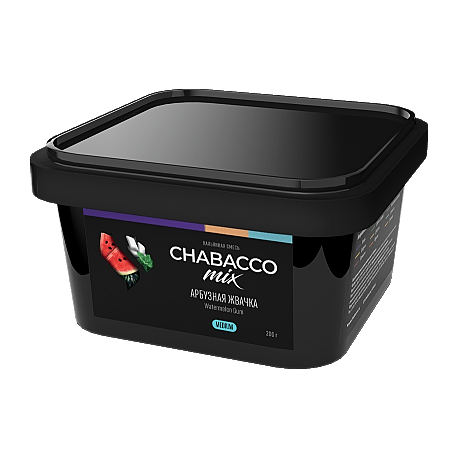 Смесь Chabacco MIX MEDIUM - Watermelon Gum (Арбузная Жвачка, 200 грамм) купить в Краснодаре