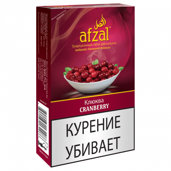 Табак Afzal - Cranberry (Клюква, 40 грамм) купить в Краснодаре