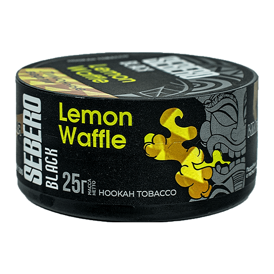 Табак Sebero Black - Lemon Waffle (Лимонные Вафли, 25 грамм) купить в Краснодаре