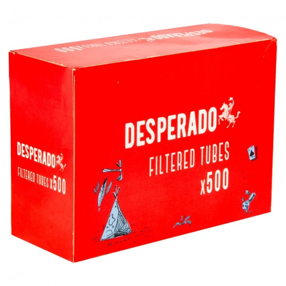 Гильзы сигаретные Desperado - 84x15 мм (500 штук) купить в Краснодаре