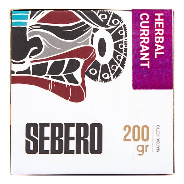 Табак Sebero - Herbal Currant (Ревень и Чёрная Смородина, 200 грамм) купить в Краснодаре