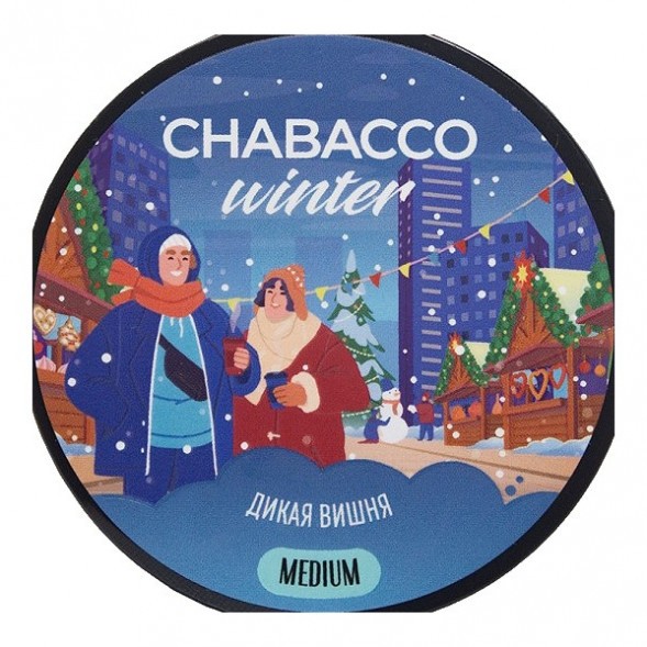 Смесь Chabacco MEDIUM - Wild Cherry (Дикая Вишня, 200 грамм) купить в Краснодаре