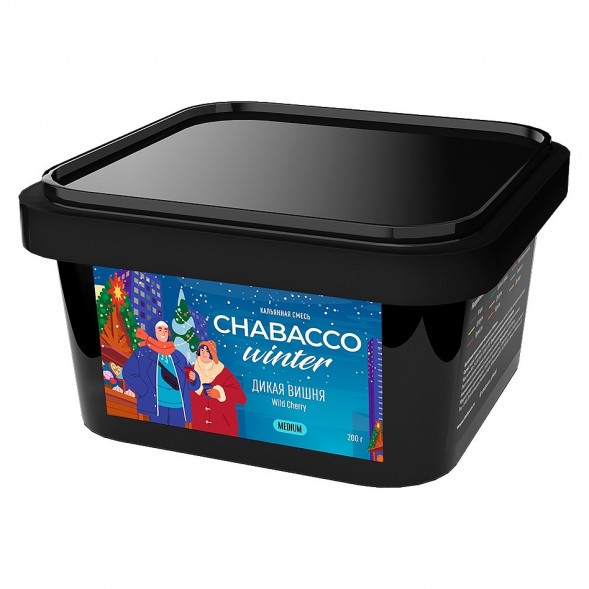 Смесь Chabacco MEDIUM - Wild Cherry (Дикая Вишня, 200 грамм) купить в Краснодаре