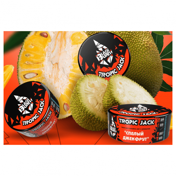 Табак BlackBurn - Tropic Jack (Спелый Джекфрут, 25 грамм) купить в Краснодаре