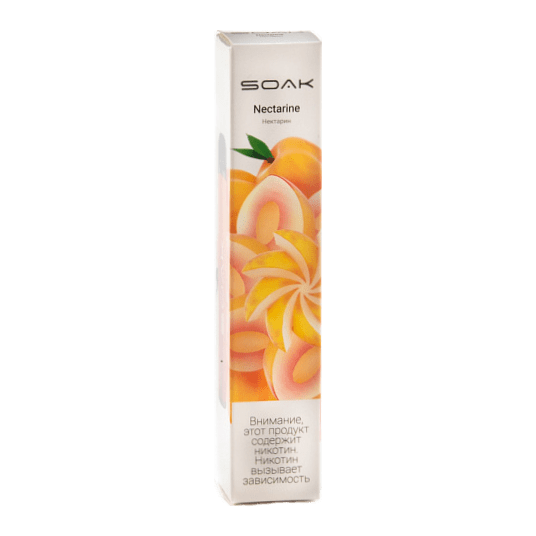 SOAK X - Nectarine (Нектарин, 2200 затяжек) купить в Краснодаре