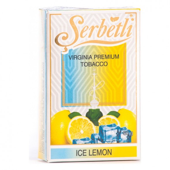 Табак Serbetli - Ice Lemon (Лимон со Льдом, 50 грамм, Акциз) купить в Краснодаре