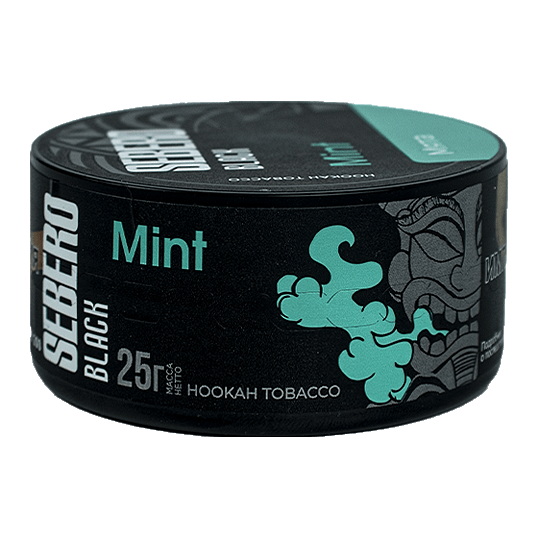 Табак Sebero Black - Mint (Мята, 25 грамм) купить в Краснодаре
