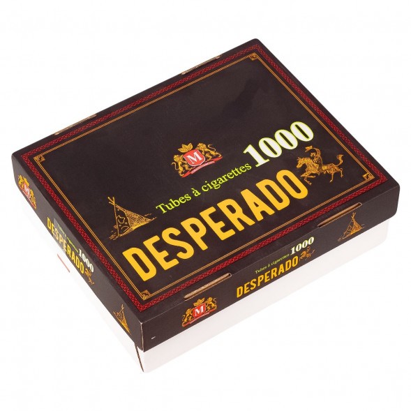 Гильзы сигаретные Desperado - 84x15 мм (карт. коробка, 1000 штук) купить в Краснодаре