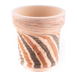 Чаша ST Classic - Tornado Infinity (Рисунок Черно-Красный Рифленая)