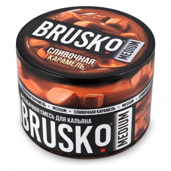 Смесь Brusko Medium - Сливочная Карамель (50 грамм) купить в Краснодаре