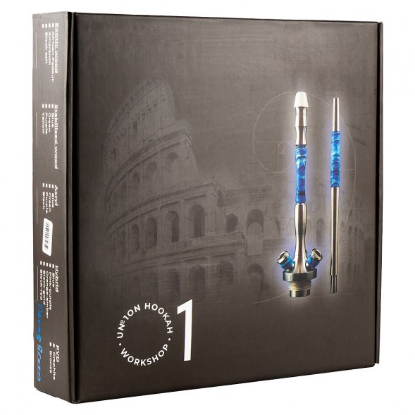 Кальян UNION - Fibonacci PVD Graphite (Без Колбы) купить в Краснодаре