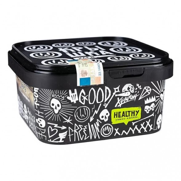 Табак Хулиган - Healthy (Имбирь и Лимон, 200 грамм) купить в Краснодаре