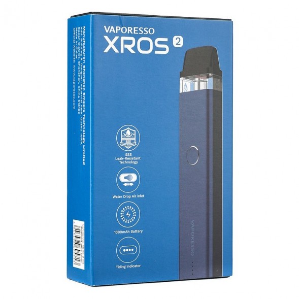 Электронная сигарета Vaporesso XROS 2 - Midnight Blue купить в Краснодаре