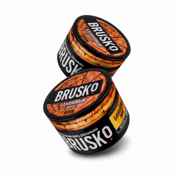 Смесь Brusko Medium - Банановый Пирог (250 грамм) купить в Краснодаре