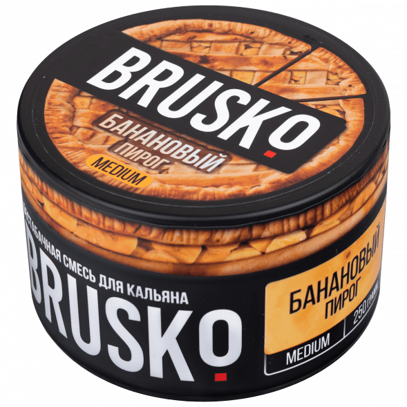 Смесь Brusko Medium - Банановый Пирог (250 грамм) купить в Краснодаре