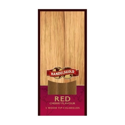 Сигариллы Handelsgold Wood Tip-Cigarillos - Cherry Red (5 штук) купить в Краснодаре