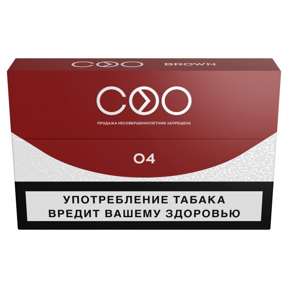 Стики COO - BROWN (Кофе, 10 пачек) купить в Краснодаре
