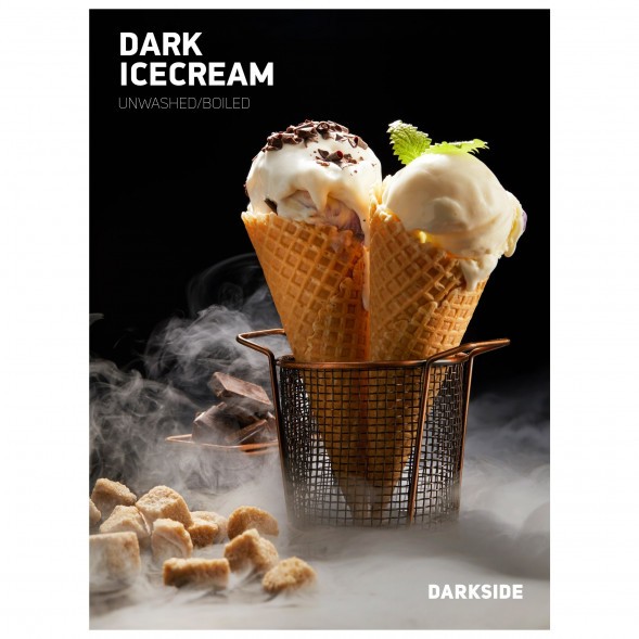 Табак DarkSide Core - DARK ICECREAM (Шоколадное Мороженое, 100 грамм) купить в Краснодаре