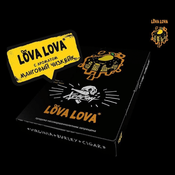 Табак Хулиган - LOVA LOVA (Манговый Чизкейк, 25 грамм) купить в Краснодаре