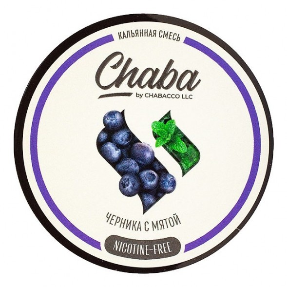 Смесь Chaba Basic - Blueberry Mint (Черника с Мятой, 50 грамм) купить в Краснодаре