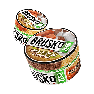 Смесь Brusko Zero - Дыня с Кокосом и Карамелью (250 грамм) купить в Краснодаре