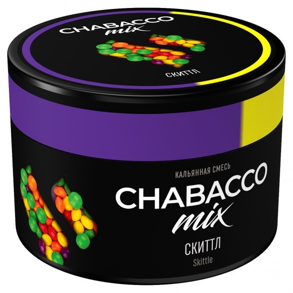 Смесь Chabacco MIX MEDIUM - Skittle (Скиттл, 40 грамм) купить в Краснодаре