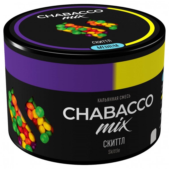 Смесь Chabacco MIX MEDIUM - Skittle (Скиттл, 40 грамм) купить в Краснодаре