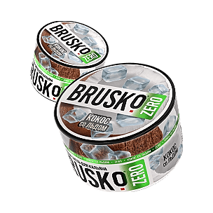 Смесь Brusko Zero - Кокос со Льдом (250 грамм) купить в Краснодаре