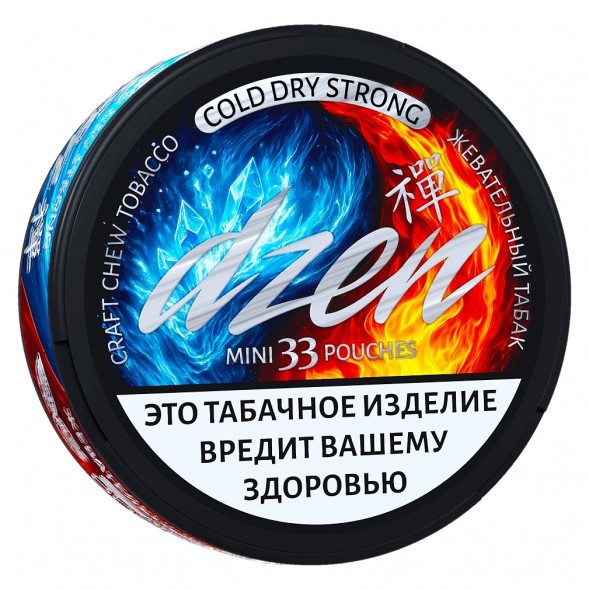 Табак жевательный DZEN Strong - Cold Dry Mini купить в Краснодаре