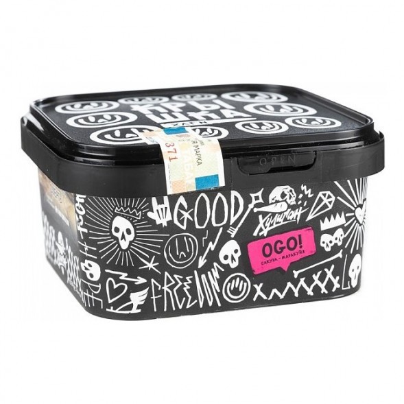 Табак Хулиган - OGO! (Сакура и Маракуйя, 200 грамм) купить в Краснодаре