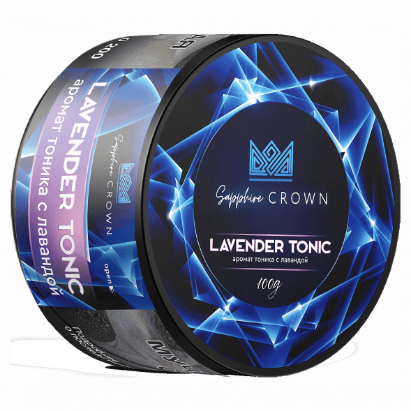 Табак Sapphire Crown - Lavender Tonic (Тоник с Лавандой, 100 грамм) купить в Краснодаре
