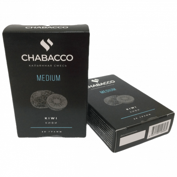 Смесь Chabacco MEDIUM - Kiwi (Киви, 50 грамм) купить в Краснодаре