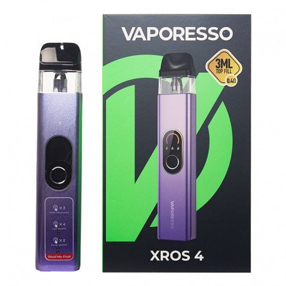 Электронная сигарета Vaporesso XROS 4 - Lilac Purple (Сиренево-Фиолетовая) купить в Краснодаре