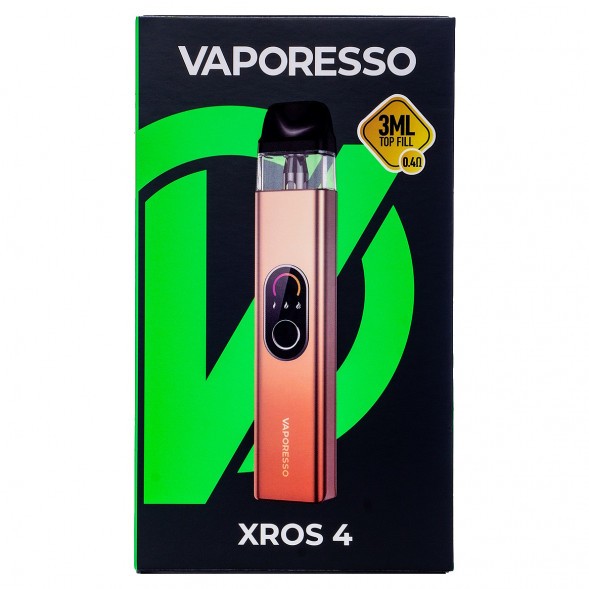 Электронная сигарета Vaporesso XROS 4 - Champagne Gold (Шампанское Золото) купить в Краснодаре