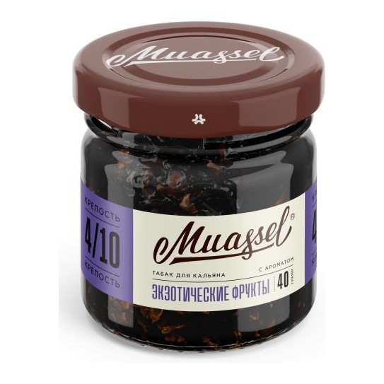 Табак Muassel Medium - Экзотические Фрукты (40 грамм) купить в Краснодаре