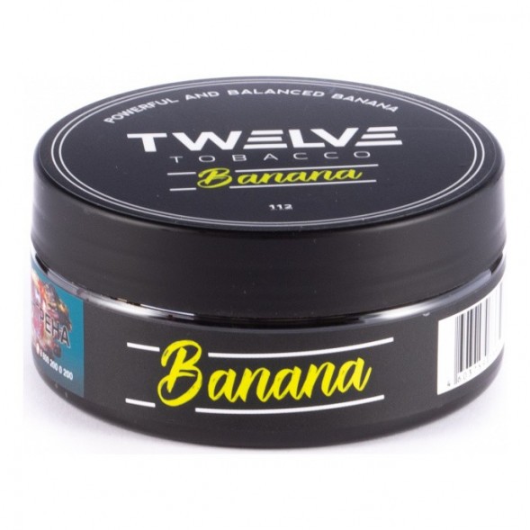 Табак Twelve - Banana (Банан, 100 грамм, Акциз) купить в Краснодаре