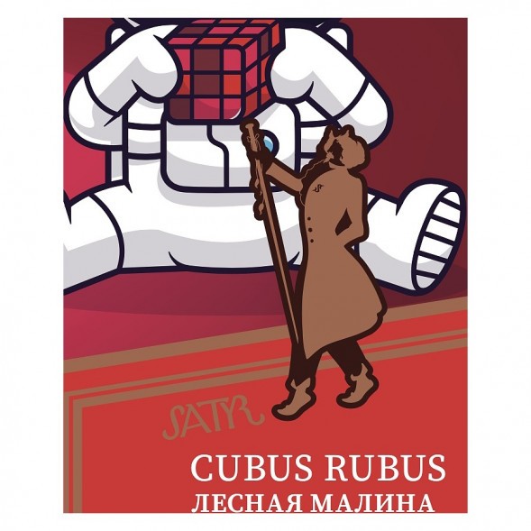 Табак Satyr - Cubus Rubus (Лесная Малина, 25 грамм) купить в Краснодаре
