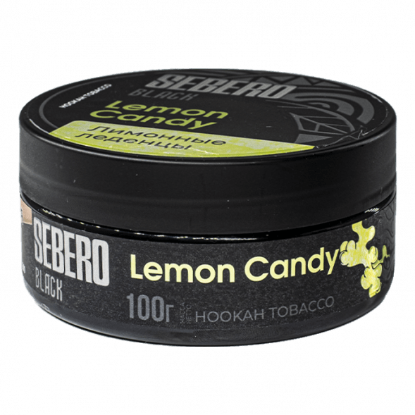 Табак Sebero Black - Lemon Candy (Лимонные Леденцы, 100 грамм) купить в Краснодаре