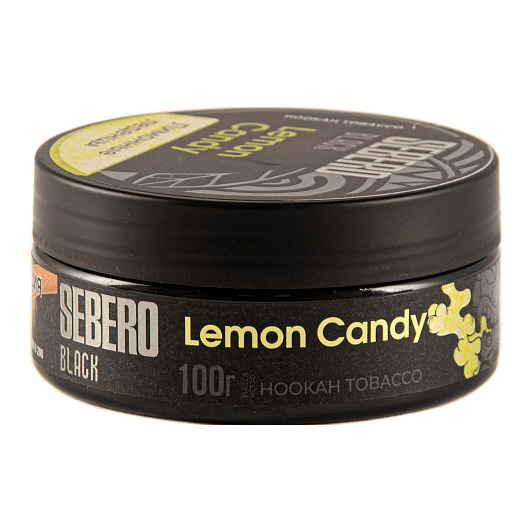 Табак Sebero Black - Lemon Candy (Лимонные Леденцы, 100 грамм) купить в Краснодаре